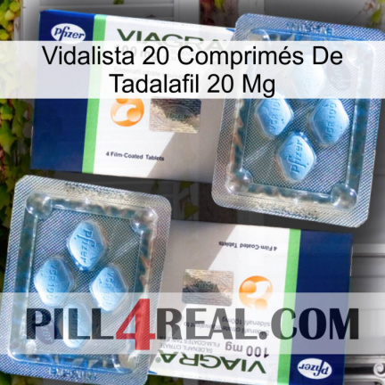 Vidalista 20 Comprimés De Tadalafil 20 Mg viagra5
